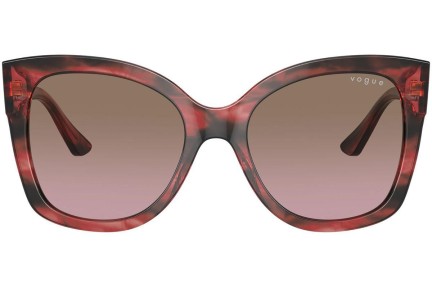 Sunčane naočale Vogue Eyewear VO5338S 308914 Cat Eye Crveni