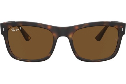 Sunčane naočale Ray-Ban RB4428 894/57 Polarized Kvadratni Havana