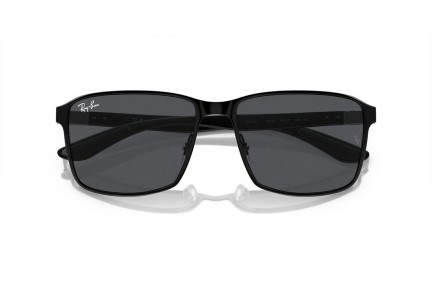 Sunčane naočale Ray-Ban RB3721 186/87 Kvadratni Crni