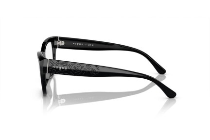 Naočale Vogue Eyewear VO5528 W44 Cat Eye Crni