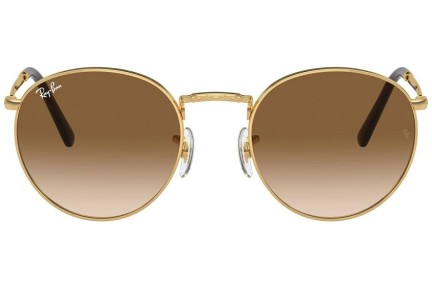 Sunčane naočale Ray-Ban New Round RB3637 001/51 Okrugao Zlatni