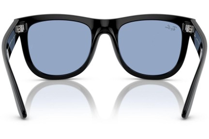 Sunčane naočale Ray-Ban Wayfarer Reverse RBR0502S 667772 Kvadratni Crni