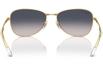 Sunčane naočale Ray-Ban RB3733 001/78 Polarized Pilotski Zlatni