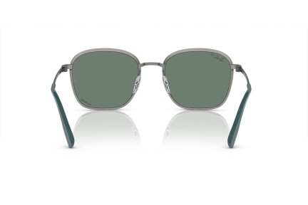 Sunčane naočale Ray-Ban RB3720 9264O9 Polarized Kvadratni Zeleni