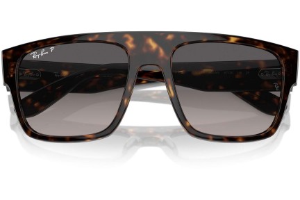 Sunčane naočale Ray-Ban Drifter RB0360S 902/M3 Polarized Kvadratni Havana