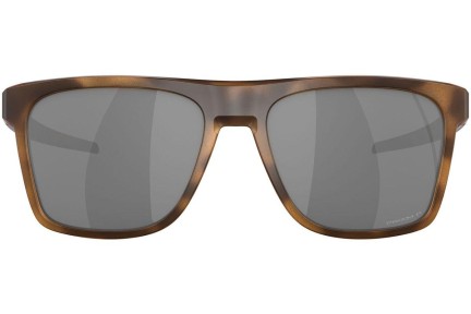 Sunčane naočale Oakley Leffingwell OO9100 910018 Polarized Kvadratni Havana