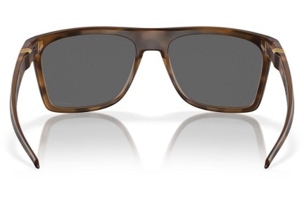 Sunčane naočale Oakley Leffingwell OO9100 910018 Polarized Kvadratni Havana