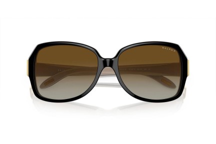 Sunčane naočale Ralph by Ralph Lauren RA5138 6123T3 Polarized Oversize Crni