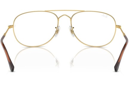 Naočale Ray-Ban Bain Bridge RX3735V 2500 Pilotski Zlatni