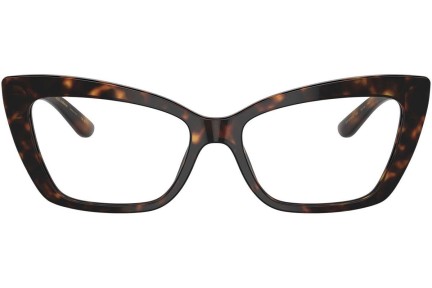 Naočale Dolce & Gabbana DG3375B 502 Cat Eye Havana