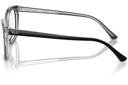 Naočale Ray-Ban RX5433 2034 Cat Eye Crni