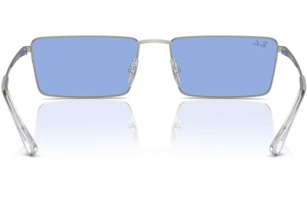 Sunčane naočale Ray-Ban RB3741 003/80 Pravokutan Srebrni