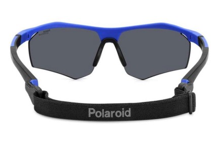 Sunčane naočale Polaroid PLD7055/S FLL/QG Polarized Pravokutan Plavi