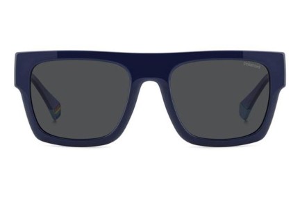 Sunčane naočale Polaroid PLD6224/S/X PJP/M9 Polarized Flat Top Plavi