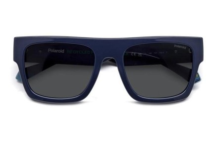 Sunčane naočale Polaroid PLD6224/S/X PJP/M9 Polarized Flat Top Plavi