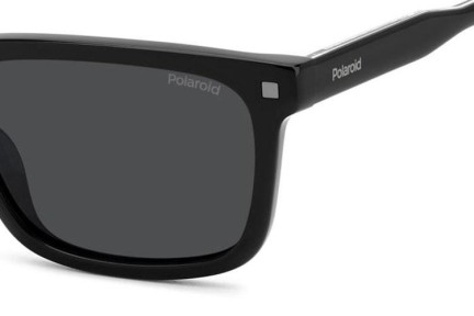 Sunčane naočale Polaroid PLD4174/S/X 807/M9 Polarized Pravokutan Crni