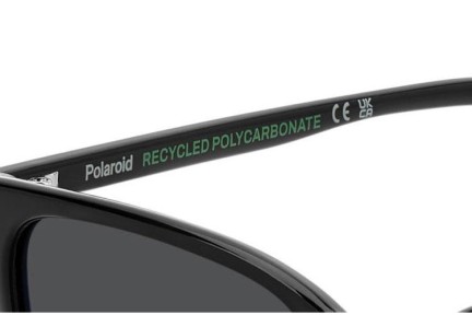 Sunčane naočale Polaroid PLD6226/S 807/M9 Polarized Pravokutan Crni