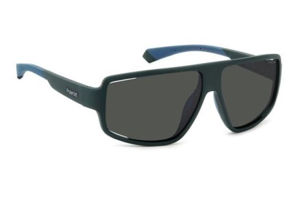 Sunčane naočale Polaroid PLD7054/S DLD/M9 Polarized Pravokutan Zeleni