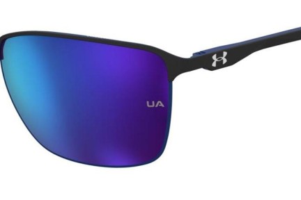 Sunčane naočale Under Armour UARETAINED/G 0VK/T5 Pravokutan Crni