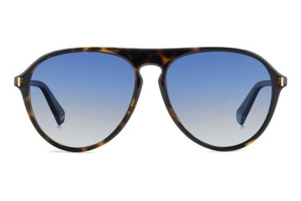 Sunčane naočale Polaroid PLD6225/S 086/Z7 Polarized Pilotski Havana