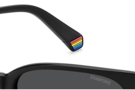 Sunčane naočale Polaroid PLD6226/S 807/M9 Polarized Pravokutan Crni