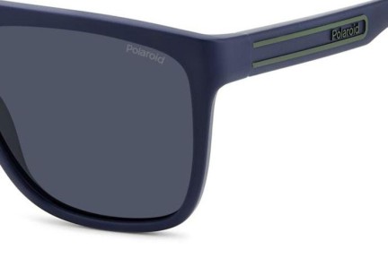 Sunčane naočale Polaroid PLD2162/S FLL/C3 Polarized Flat Top Plavi