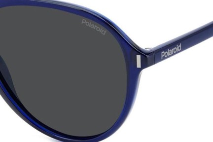 Sunčane naočale Polaroid PLD6225/S PJP/M9 Polarized Pilotski Plavi