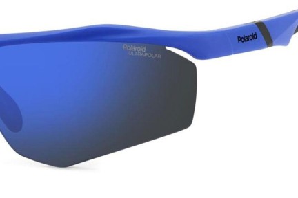 Sunčane naočale Polaroid PLD7055/S FLL/QG Polarized Pravokutan Plavi