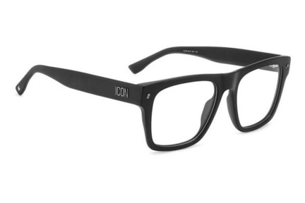 Naočale Dsquared2 ICON0018 003 Flat Top Crni