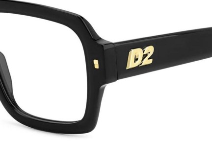 Naočale Dsquared2 D20148 807 Kvadratni Crni