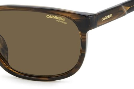 Sunčane naočale Carrera CFLEX08/G/S EX4/SP Polarized Pravokutan Smeđi