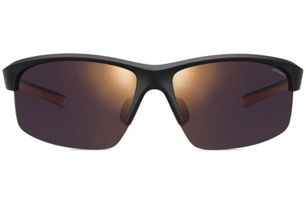 Sunčane naočale Polaroid Active Collection PLD7018/N/S OIT/OZ Polarized Pravokutan Crni