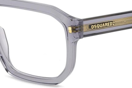 Naočale Dsquared2 D20146 KB7 Pravokutan Sivi