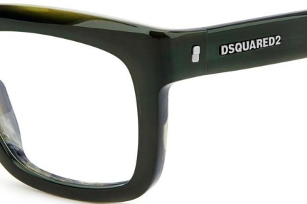 Naočale Dsquared2 D20144 6AK Pravokutan Zeleni