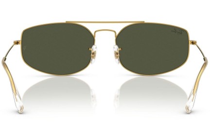 Sunčane naočale Ray-Ban RB3845 919631 Pravokutan Zlatni