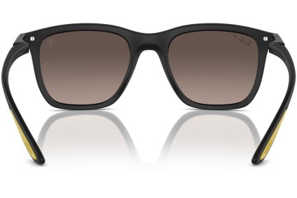 Sunčane naočale Ray-Ban RB4433M F6025J Polarized Pravokutan Crni