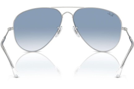 Sunčane naočale Ray-Ban RB3825 003/3F Pilotski Srebrni