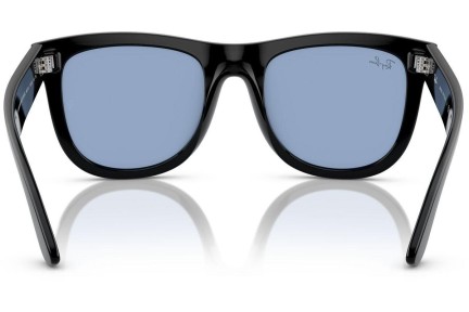 Sunčane naočale Ray-Ban RBR0502SF 667772 Kvadratni Crni