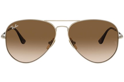 Sunčane naočale Ray-Ban RB8089 926551 Pilotski Zlatni