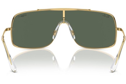 Sunčane naočale Ray-Ban RB3897 001/71 Kvadratni Zlatni