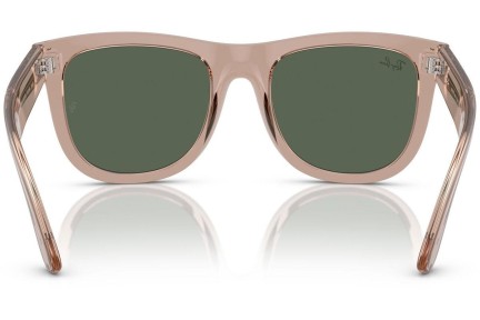 Sunčane naočale Ray-Ban RBR0502SF 6727VR Kvadratni Smeđi