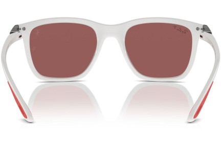 Sunčane naočale Ray-Ban RB4433M F625H2 Polarized Pravokutan Bijeli