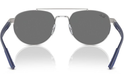 Sunčane naočale Ray-Ban RB3736 003/6G Pravokutan Srebrni