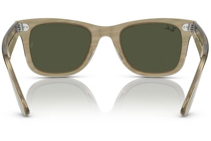 Sunčane naočale Ray-Ban Wayfarer RB2140F 138731 Kvadratni Sivi