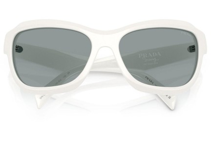 Sunčane naočale Prada PRA27SF 17K3C2 Cat Eye Bijeli