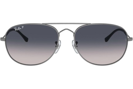 Sunčane naočale Ray-Ban RB3735 004/78 Polarized Pilotski Sivi