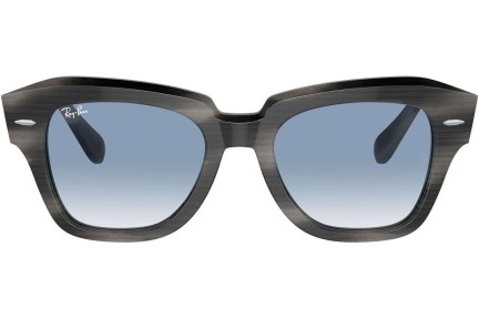 Sunčane naočale Ray-Ban State Street RB2186 14043F Kvadratni Sivi