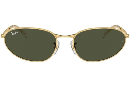 Sunčane naočale Ray-Ban RB3734 001/31 Ovalni Zlatni