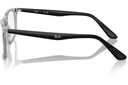 Naočale Ray-Ban RX5389I 8221 Kvadratni Sivi