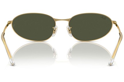 Sunčane naočale Ray-Ban RB3734 001/31 Ovalni Zlatni